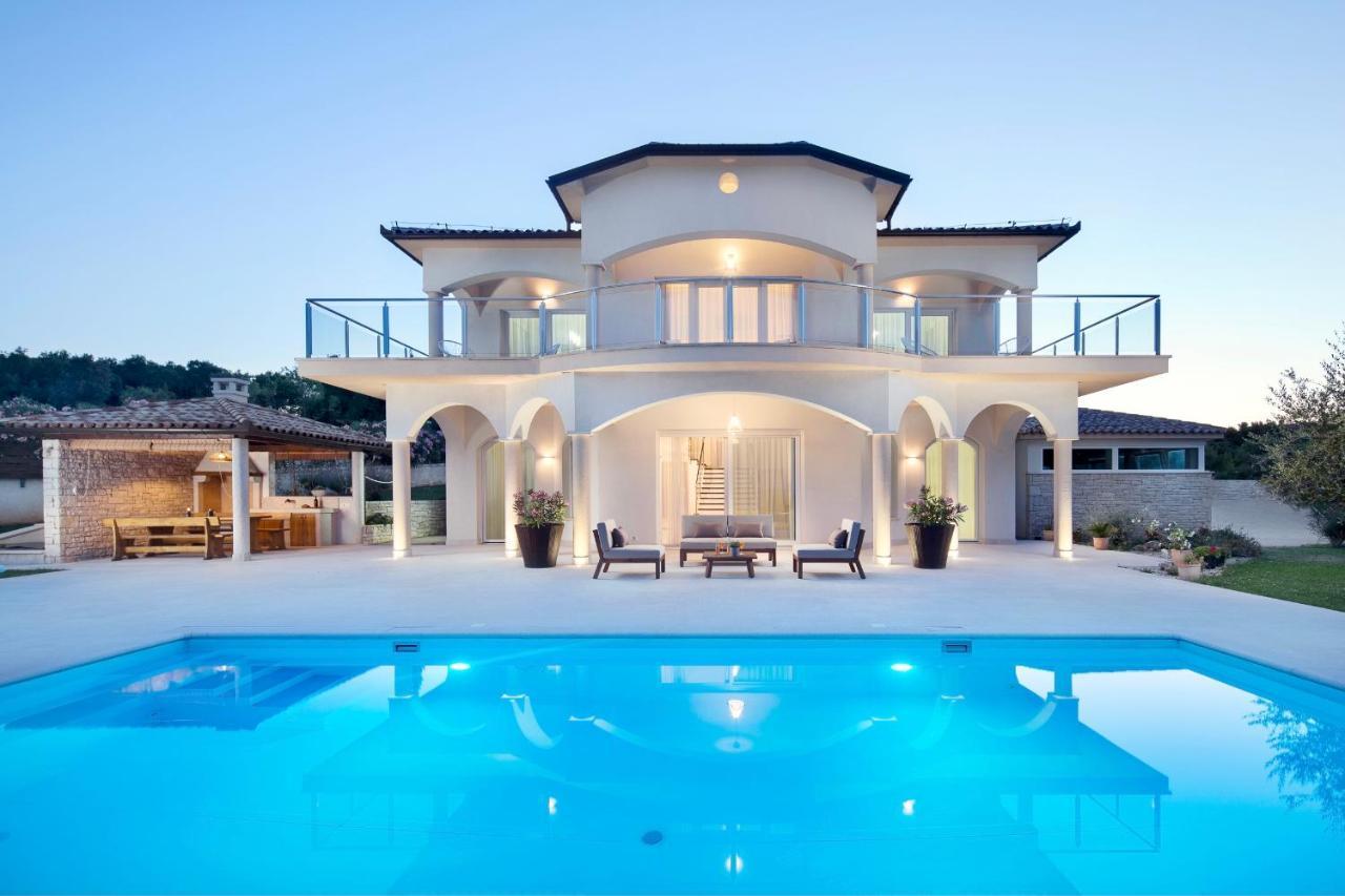 Luxury Panorama Vila With Amazing Seaview In Gondolici 7 Km From Rabac 라빈 외부 사진