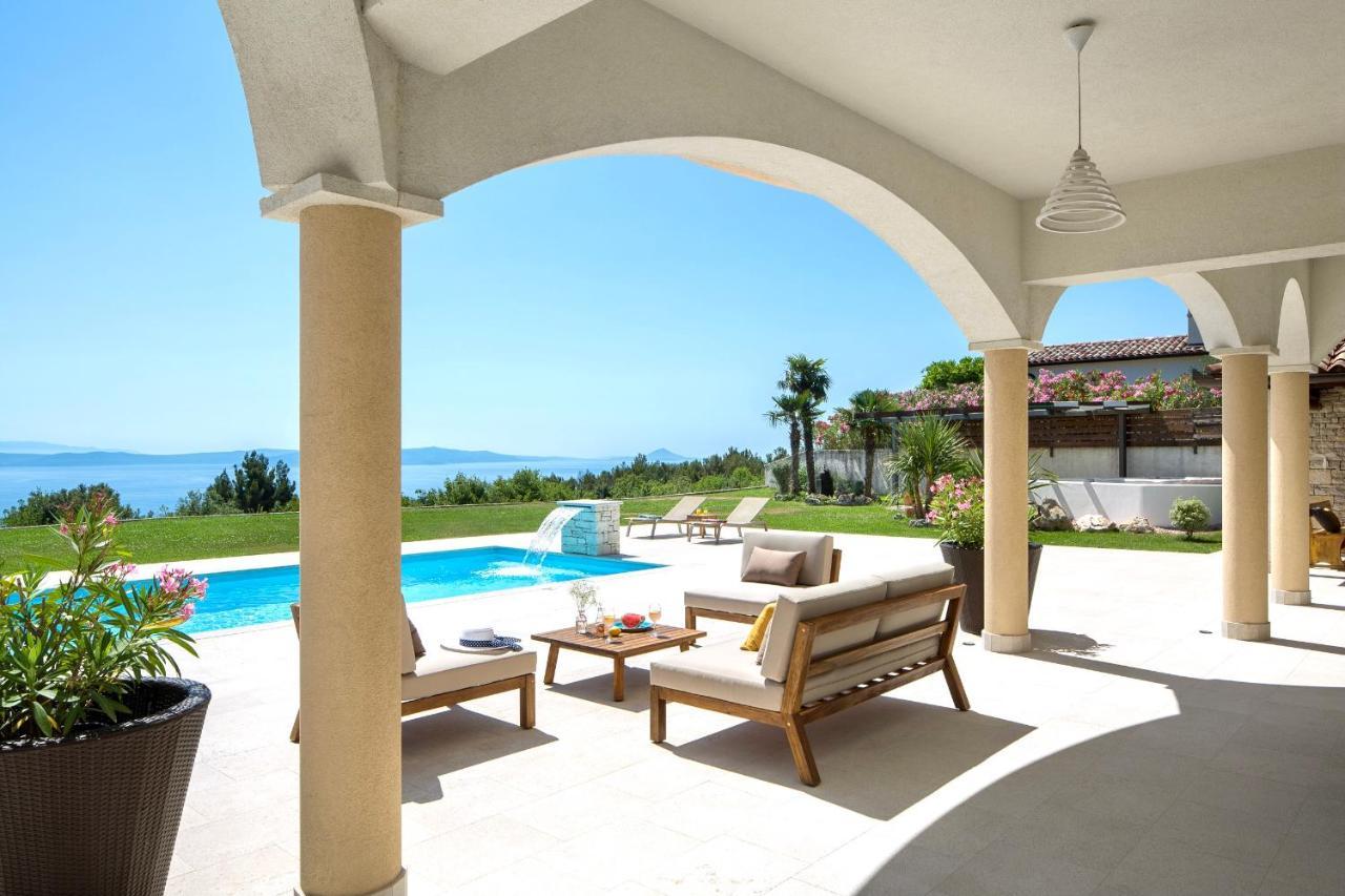 Luxury Panorama Vila With Amazing Seaview In Gondolici 7 Km From Rabac 라빈 외부 사진