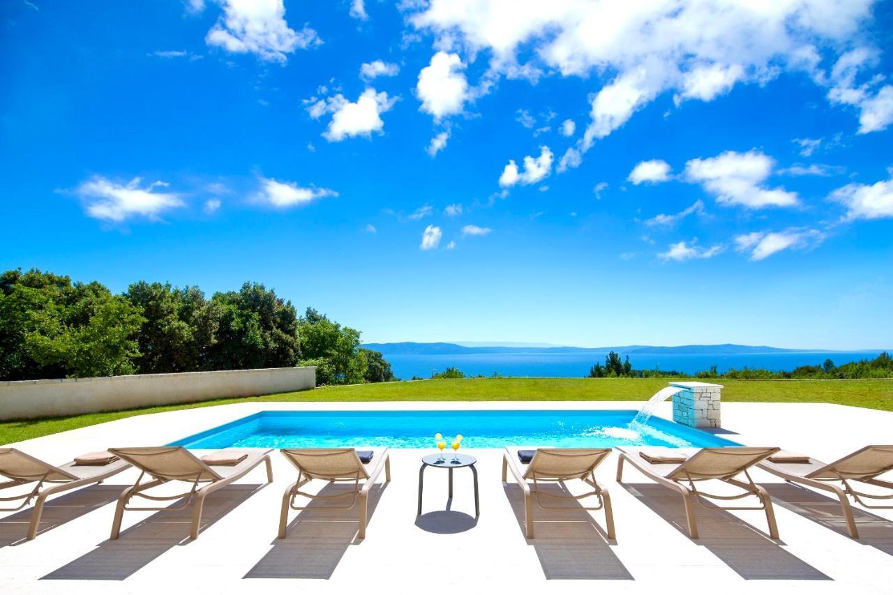 Luxury Panorama Vila With Amazing Seaview In Gondolici 7 Km From Rabac 라빈 외부 사진