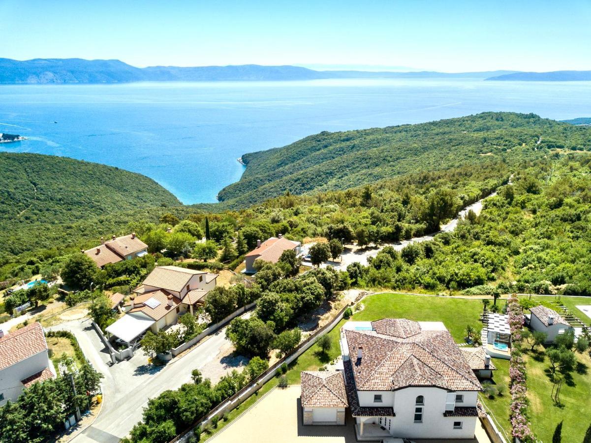 Luxury Panorama Vila With Amazing Seaview In Gondolici 7 Km From Rabac 라빈 외부 사진