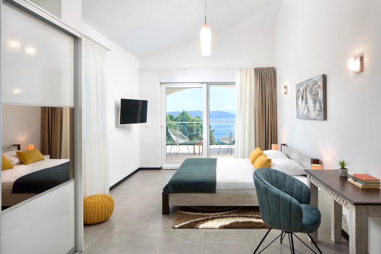 Luxury Panorama Vila With Amazing Seaview In Gondolici 7 Km From Rabac 라빈 외부 사진