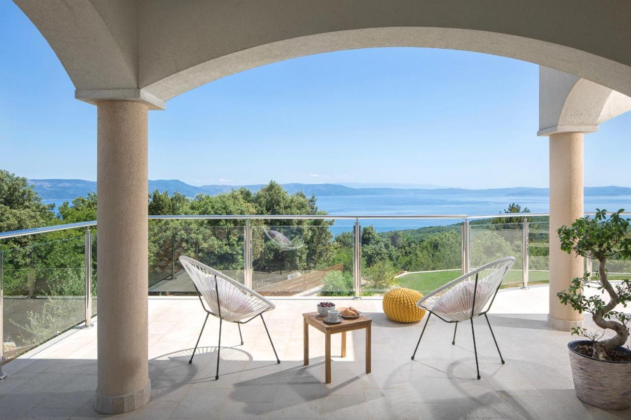 Luxury Panorama Vila With Amazing Seaview In Gondolici 7 Km From Rabac 라빈 외부 사진